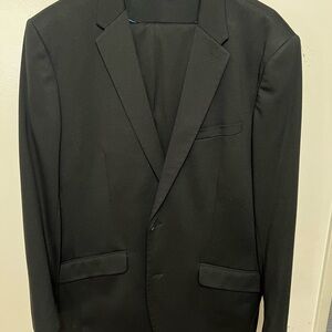Classic Black Men's Blazer Suite Set